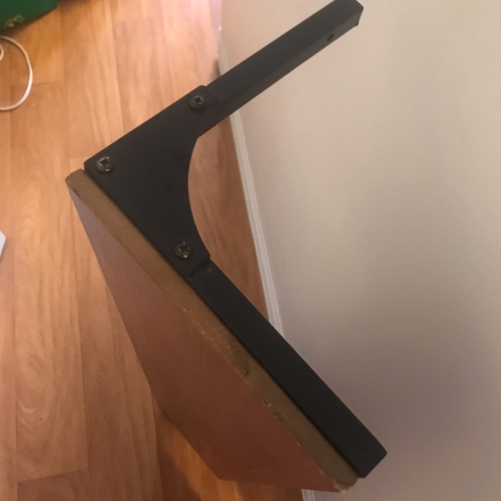 Shelf Metal wood